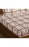 Hitech Sales Maroon Microfiber Double Bedsheet | Soft, Durable & Fade-Resistant | Ideal for Double Bed | Easy Care & Washable