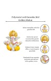 HiTechMart Lord Ganesha Mini Idol for Home, Office, Cardashboard – Divine Hindu God Ganpati Murti for Puja, Decor & Gifting – Vastu & Spiritual Blessings