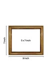 Hi Tech Sales Rabindra Nath Tagore with Gandhi ji(Bapu) Laminated Photo Frame for Wall/Table, Study & Living Room, Gifts (7 x 9 inch)