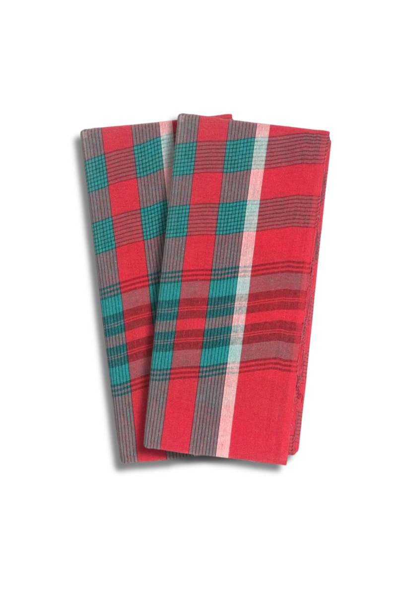 100% Pure Cotton Gamcha for Bath, Face, and Multipurpose Use | Soft, Absorbent, and Lightweight Towel | Ideal for Daily Usage (2)