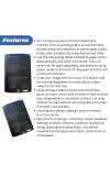 Hitech Sales 12 Inch LCD Writing Tablet Colorful Magic Slate with Stylus Pen Eco-Friendly Digital Drawing and Writing Pad for Kids, Ideal for Drawing, Playing, and Noting