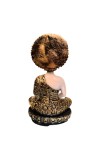 Meditating Buddha Statue – Peaceful Buddha Idol for Home Decor – Resin Meditation Figurine for Living Room, Office Desk, Zen Decor & Spiritual Gifting
