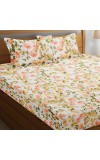 Hitech Sales Blue Printed Double Bedsheet | Soft, Durable & Fade-Resistant | Ideal for Double Bed | Easy Care & Washable