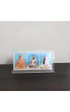 Hitech Swami Vivekananda & Ramkrishna Paramahansa & Sarada Photo Frame || Four Pictures in one Frame || Laminated Photo Frame for, Living Room, Gifts