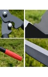 Hi Tech Runing Shears, Large Stainless Hand Pruner Make Cut Smooth Clean Professional Garden Scissors for Cutting Live Flowers Plants Light Branches Home Tools