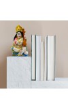 Hi Tech Sales Goddess Maa Saraswati Idol, Saraswati Vidya-Devi Murti/Statue/Figurine/Showpiece for Religious Pooja Gift Item, Temple/Pooja, Decoration, Home, Study Room(4inch)