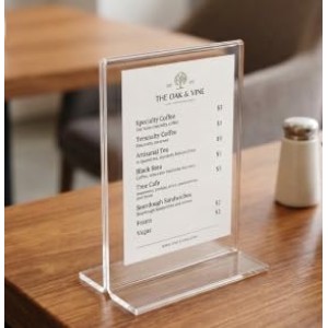 Transparent Acrylic T Shape Display Stand (8 × 6 × 4 cm) – Clear Photo Holder, Price Tag Holder, Table Sign Holder for Shop Counter, Office Desk, Menu Card & Photo Display (pack of 2) Transparent Acrylic T Shape Display Stand (8 × 6 × 4 cm) – Clear Photo Holder, Price Tag Holder, Table Sign Holder for Shop Counter, Office Desk, Menu Card & Photo Display (pack of 2)