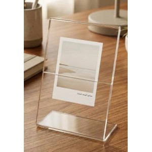 Clear Acrylic L Shape Display Stand 9.5 x 7 cm – Transparent Photo Holder, Price Tag Holder, Table Sign Display Stand for Shop Counter, Office Desk, Restaurant Menu & Photo Frame (10) Clear Acrylic L Shape Display Stand 9.5 x 7 cm – Transparent Photo Holder, Price Tag Holder, Table Sign Display Stand for Shop Counter, Office Desk, Restaurant Menu & Photo Frame (10)