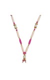 Hitech Sales Artificial Pearl and Bead Decorative Garland Mala for Pooja, Mandir, Home Decor, and Festivals | Multicolor Design with Pendant Hanging