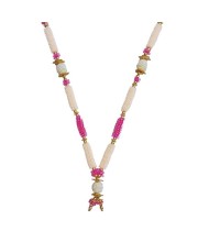 Hitech Sales Artificial Pearl and Bead Decorative Garland Mala for Pooja, Mandir, Home Decor, and Festivals | Multicolor Design with Pendant Hanging