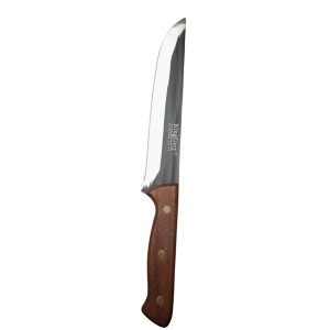 Stainless Steel Kitchen Knife with Wooden Handle – Razor Sharp Multipurpose Chef Utility Knife for Cutting, Slicing & Chopping (Large) Stainless Steel Kitchen Knife with Wooden Handle – Razor Sharp Multipurpose Chef Utility Knife for Cutting, Slicing & Chopping (Large)