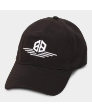 Brink Black Men's Cotton Cap Stylish & Comfortable Adjustable Baseball Hat for Outdoor, Casual & Sports Wear