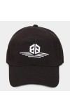 Brink Black Men's Cotton Cap Stylish & Comfortable Adjustable Baseball Hat for Outdoor, Casual & Sports Wear