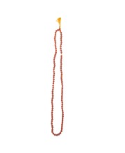 Natural Rudraksha Mala 108 Beads – Prayer Meditation Jaap Mala with Tassel for Men & Women Large (19.8inch/50cm)