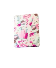 Makeup Mirror, Vanity Mirror for Cosmetic Application,Pocket Mirror, Small Travel Mirror with Magnification, Portable Double-Sided Magnifying Cosmetic Mirror for Daily (White)