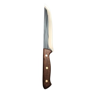 Stainless Steel Kitchen Knife with Wooden Handle – Razor Sharp Multipurpose Chef Utility Knife for Cutting, Slicing & Chopping (Large) Stainless Steel Kitchen Knife with Wooden Handle – Razor Sharp Multipurpose Chef Utility Knife for Cutting, Slicing & Chopping (Large)