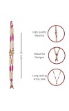 Hitech Sales Artificial Pearl and Bead Decorative Garland Mala for Pooja, Mandir, Home Decor, and Festivals | Multicolor Design with Pendant Hanging