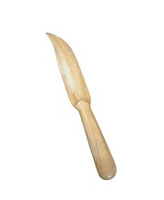 Hand Carved Wooden Knife | Smooth Finished Wooden Butter Knife for Kitchen & Dining | Eco-Friendly, Safe Non-Scratch Kitchen Tool