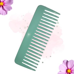 Hi Tech Sales Hair Wide Tooth Comb Detangling Frizz off detangler hair comb for Curly, long Hair & any type Hair, Wet, Dry. Shampoo Comb. Pack of 1 (Green) Hi Tech Sales Hair Wide Tooth Comb Detangling Frizz off detangler hair comb for Curly, long Hair & any type Hair, Wet, Dry. Shampoo Comb. Pack of 1 (Green)