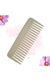 Hi Tech Sales Hair Wide Tooth Comb Detangling Frizz off detangler hair comb for Curly, long Hair & any type Hair, Wet, Dry. Shampoo Comb. Pack of 1 (Beige)