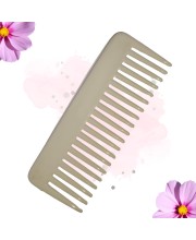 Hi Tech Sales Hair Wide Tooth Comb Detangling Frizz off detangler hair comb for Curly, long Hair & any type Hair, Wet, Dry. Shampoo Comb. Pack of 1 (Beige)