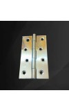 Stainless Steel Door Hinges – Heavy Duty Butt Hinges for Doors, Cabinets & Furniture | Rust-Resistant Smooth Movement | Pack of 4 (4x2.5 inch) (Medium)