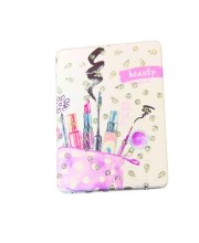 Makeup Mirror, Vanity Mirror for Cosmetic Application,Pocket Mirror, Small Travel Mirror with Magnification, Portable Double-Sided Magnifying Cosmetic Mirror for Daily (Candy Pink)