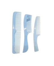 Premium Women Hair Combs Set Detangling Styling AntiStatic Lightweight Hairbrush for Thick Thin Curly Straight Hair (pack of 3) 8.5x1.5 inch, 8x1.5 inch, 7.5x1.5 inch