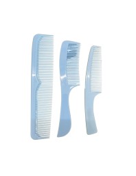 Premium Women Hair Combs Set Detangling Styling AntiStatic Lightweight Hairbrush for Thick Thin Curly Straight Hair (pack of 3) 8.5x1.5 inch, 8x1.5 inch, 7.5x1.5 inch