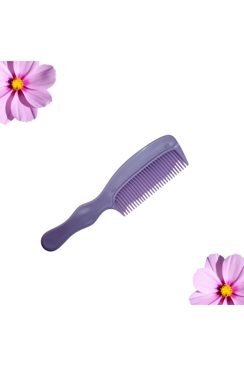 HiTech Sales Detangling Premium Dressing Hair Comb for Men,Women Comb | Detangling Frizz off detangler hair comb for Curly, long Hair & any type Hair Pack of 1 (purpel) (Purpel)