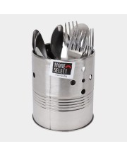 Hitech Sales Stainless Steel Utensil Stand – Durable Steel Holder for Kitchen Tools & Cutlery