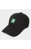 Brink Black Fabric Cap Stylish & Comfortable Adjustable Baseball Hat for Outdoor, Casual & Sports Wear