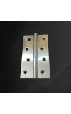 Stainless Steel Door Hinges – Heavy Duty Butt Hinges for Doors, Cabinets & Furniture | Rust-Resistant Smooth Movement | Pack of 4 (5 x2.5 inch)