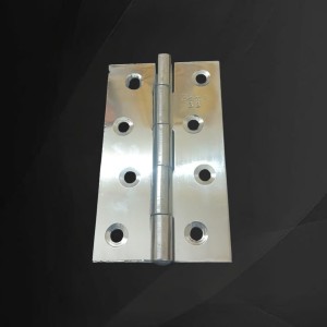 Stainless Steel Door Hinges – Heavy Duty Butt Hinges for Doors, Cabinets & Furniture | Rust-Resistant Smooth Movement | Pack of 4 (5 x2.5 inch)