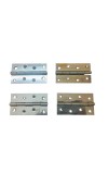 Stainless Steel Door Hinges – Heavy Duty Butt Hinges for Doors, Cabinets & Furniture | Rust-Resistant Smooth Movement | Pack of 4 (5 x2.5 inch)