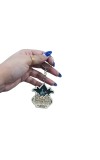 Jagannath Puri Dham Wooden Keychain | Lord Jagannath Balabhadra Subhadra Engraved MDF Key Ring | Spiritual Religious Keychain for Bike, Car & Home