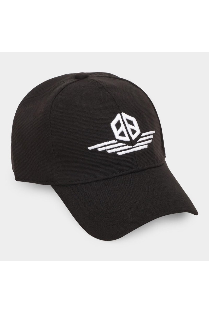 Brink Black Men's Cotton Cap Stylish & Comfortable Adjustable Baseball Hat for Outdoor, Casual & Sports Wear