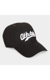 Brink Men's Fabric Cap Stylish & Comfortable Adjustable Baseball Hat for Outdoor, Casual & Sports Wear Black