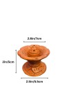 Handmade Terracotta Dhoop Dani for Puja | Clay Incense Burner for Dhoop | Traditional Mitti Dhoop Stand for Home Temple & Mandir