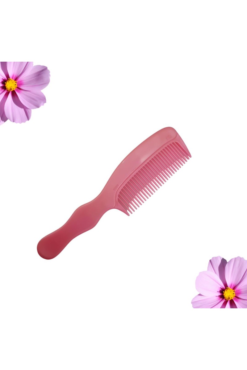 HiTech Sales Detangling Premium Dressing Hair Comb for Men,Women Comb | Detangling Frizz off detangler hair comb for Curly, long Hair & any type Hair Pack of 1 (Pink)