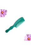 HiTech Sales Detangling Premium Dressing Hair Comb for Men,Women Comb | Detangling Frizz off detangler hair comb for Curly, long Hair & any type Hair Pack of 1 (Green)