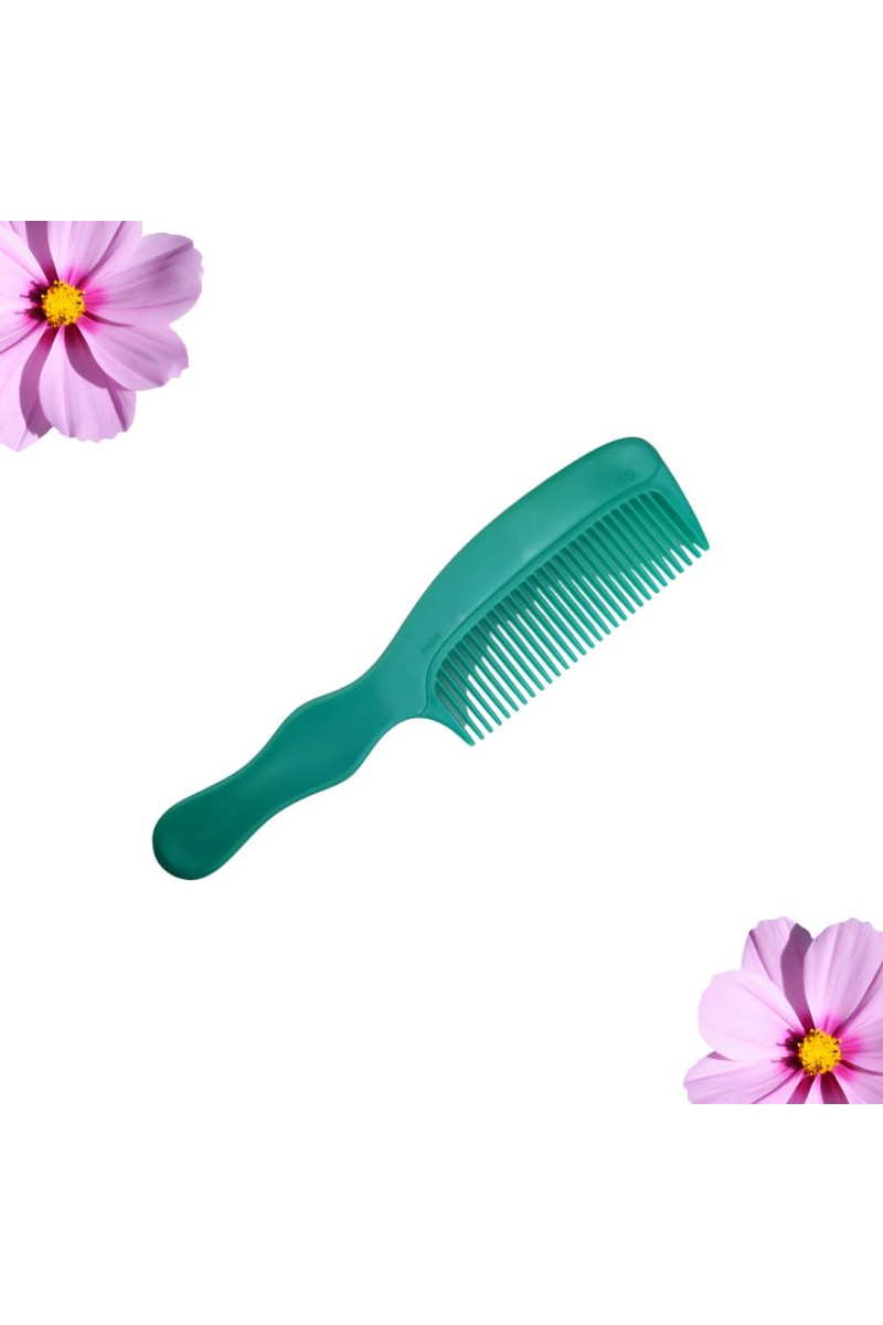 HiTech Sales Detangling Premium Dressing Hair Comb for Men,Women Comb | Detangling Frizz off detangler hair comb for Curly, long Hair & any type Hair Pack of 1 (Green)