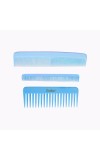 Zodiac Comb Neon Hair Combs For Ladies with the Pack of 3 Anti Static Rounded Teeth Long Lasting Unbreakable Hair Comb & Scalp Care Dressing Hair Comb & Wide Tooth Shampoo Comb for Men & Women