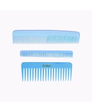 Zodiac Comb Neon Hair Combs For Ladies with the Pack of 3 Anti Static Rounded Teeth Long Lasting Unbreakable Hair Comb & Scalp Care Dressing Hair Comb & Wide Tooth Shampoo Comb for Men & Women