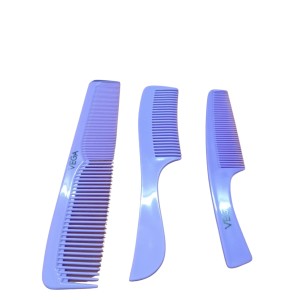 Durable Plastic Hair Comb for Men and Women Professional Styling Comb for All Hair Types Anti-Static Detangling Lightweight Unisex Haircare Tool