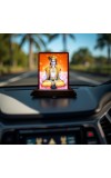 Car Desk/Table Top Lord Rama Wooden Photo Stand 3x4 Inches, Compact & Stylish Spiritual Display For Car, Home & Office (Pack Of 1) (F14444)