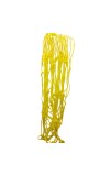 Durable Yellow Rope Net with Hammock Swing Hanging Net Mesh Sleeping Bed | Strong Nylon Outdoor, Sports, Garden or Decorative Use | Heavy Duty Multipurpose Rope Mesh (Yellow)