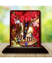 Car Desk/Table Top Maa Tara Wooden Photo Stand â€“ 3x4 Inches, Compact & Stylish Spiritual Display For Car, Home & Office (Pack Of 1) (F14580)