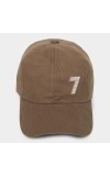 Men's Brown Cotton Cap Stylish & Comfortable Adjustable Baseball Hat for Outdoor, Casual & Sports Wear
