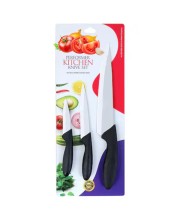 Hitech Sales Stainless Steel 3 Pieces Professional Kitchen Knife Set/Meat Knife/Chef Knife with Non-Slip Handle Sharp Manual Sharpening for Home Kitchen/Stainless Steel Knife